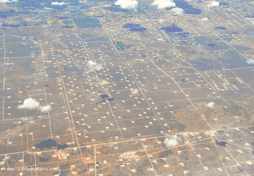 Permian Basin Aerial View