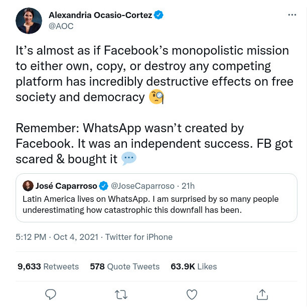 AOC Tweet FB Monopoly