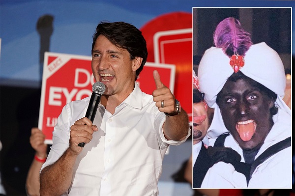 trudeau blackface