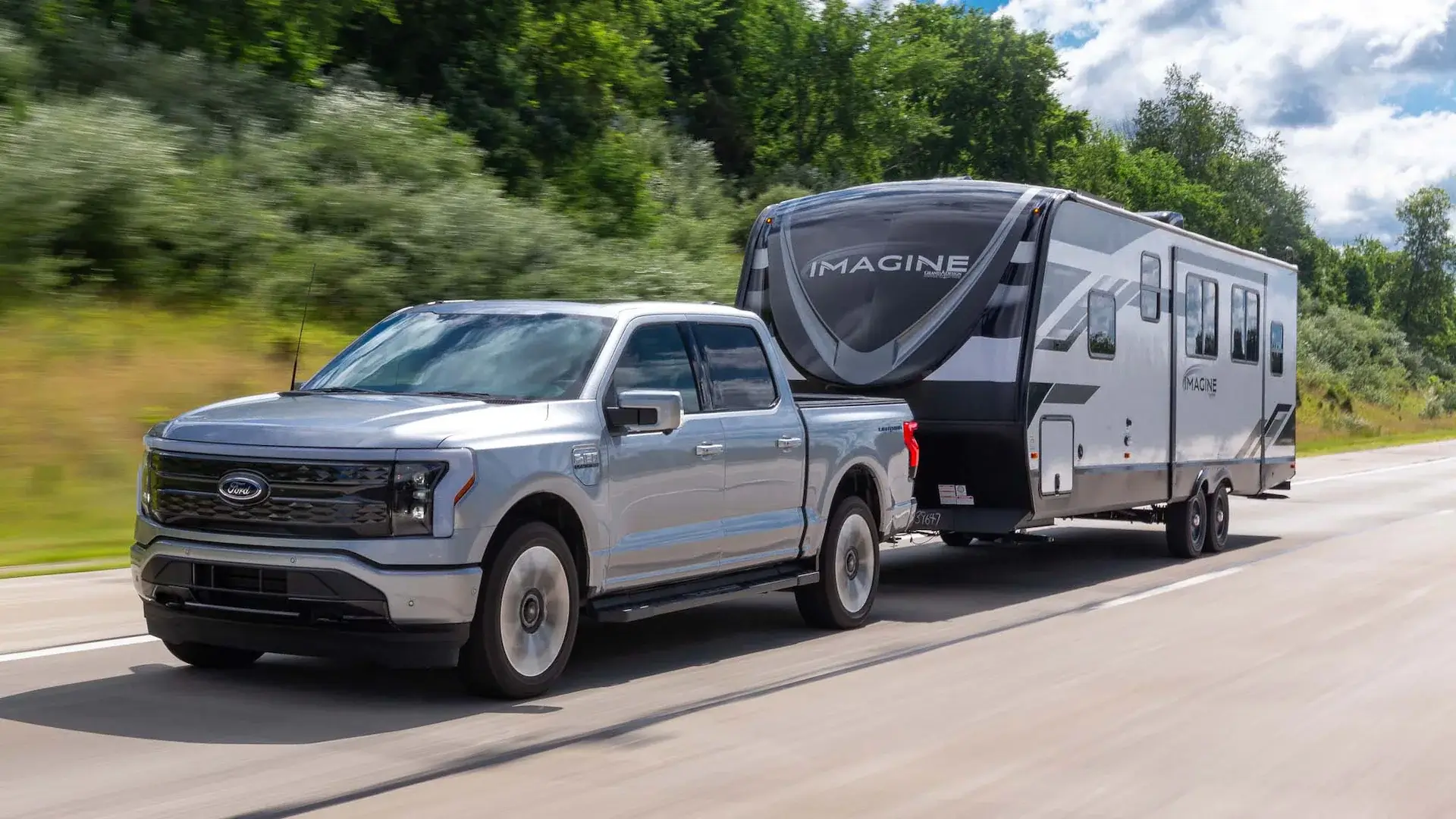 Ford Lightning Towing Test