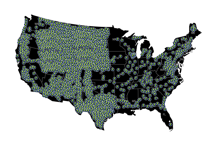 TWA EV Payouts after map