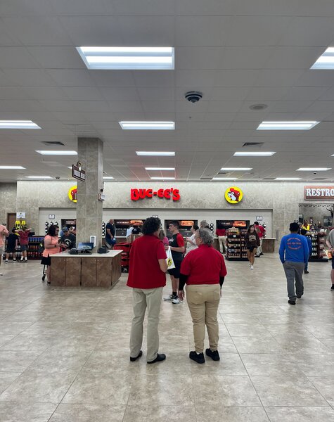 Inside buc-ee's stock