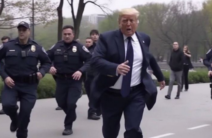 trump running