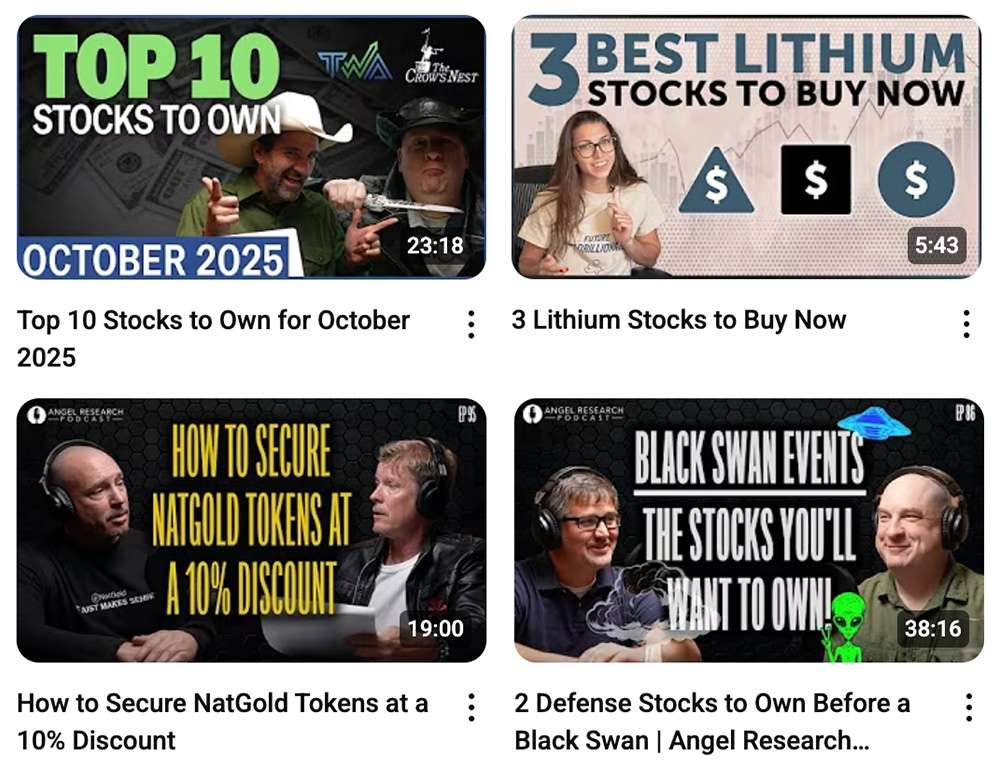 Youtube Thumbnails 10072025