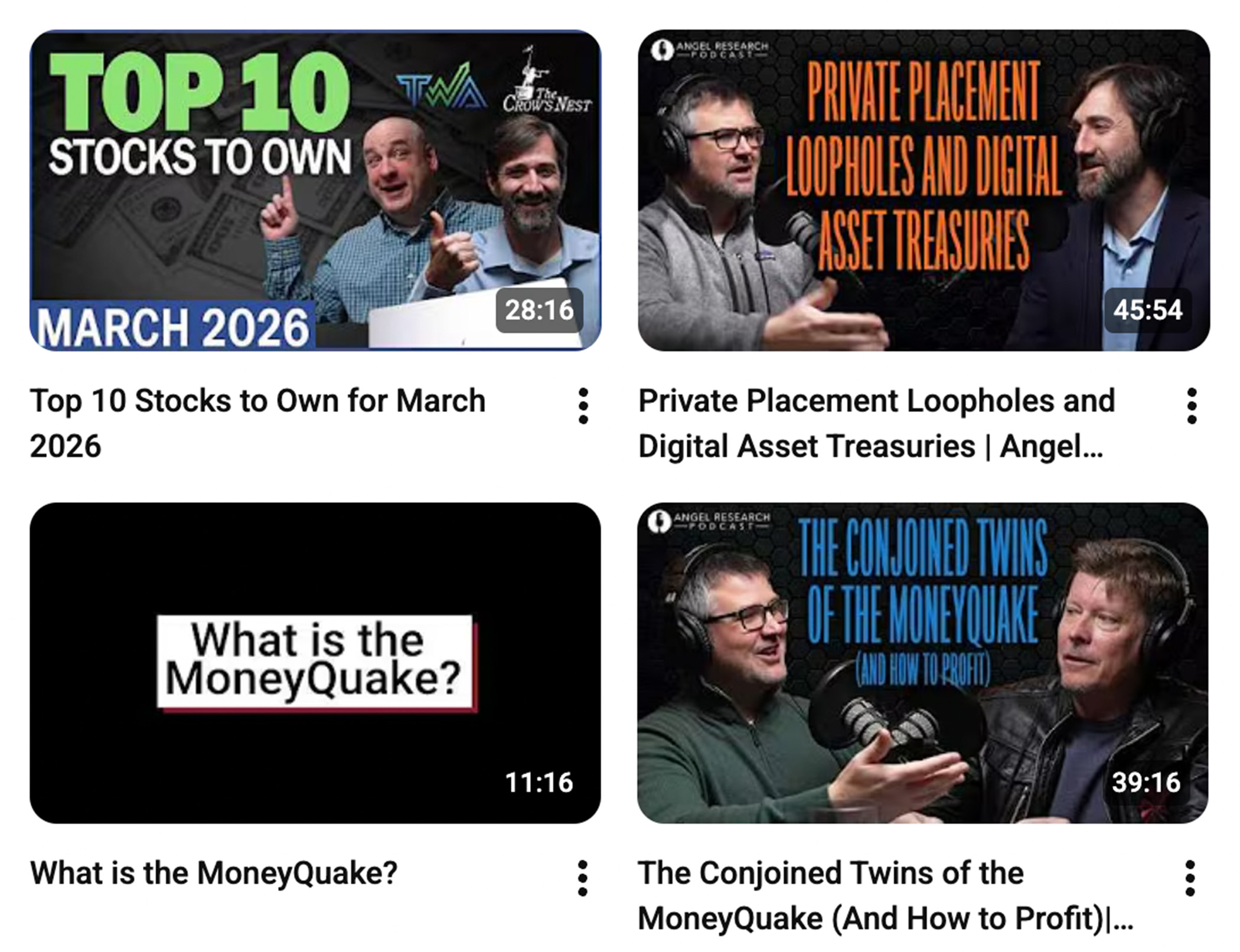 Youtube Thumbnails 03032026