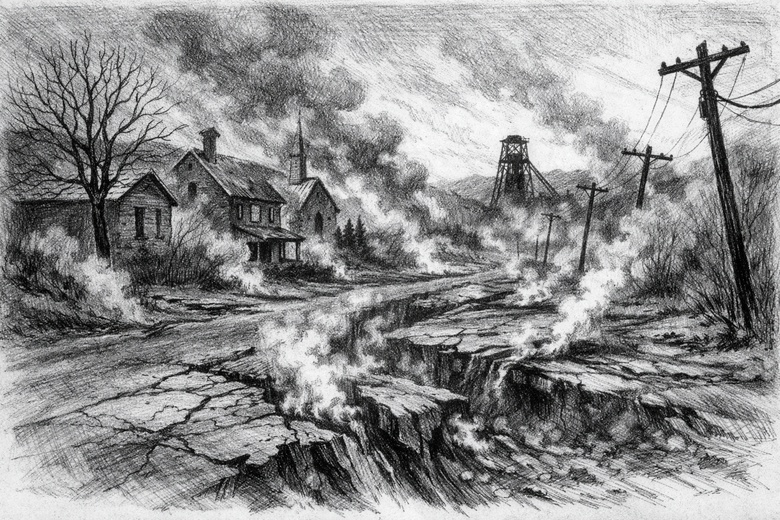 The Fire That Wouldn’t Die: The Story of Centralia — America’s Eternal Coal Inferno