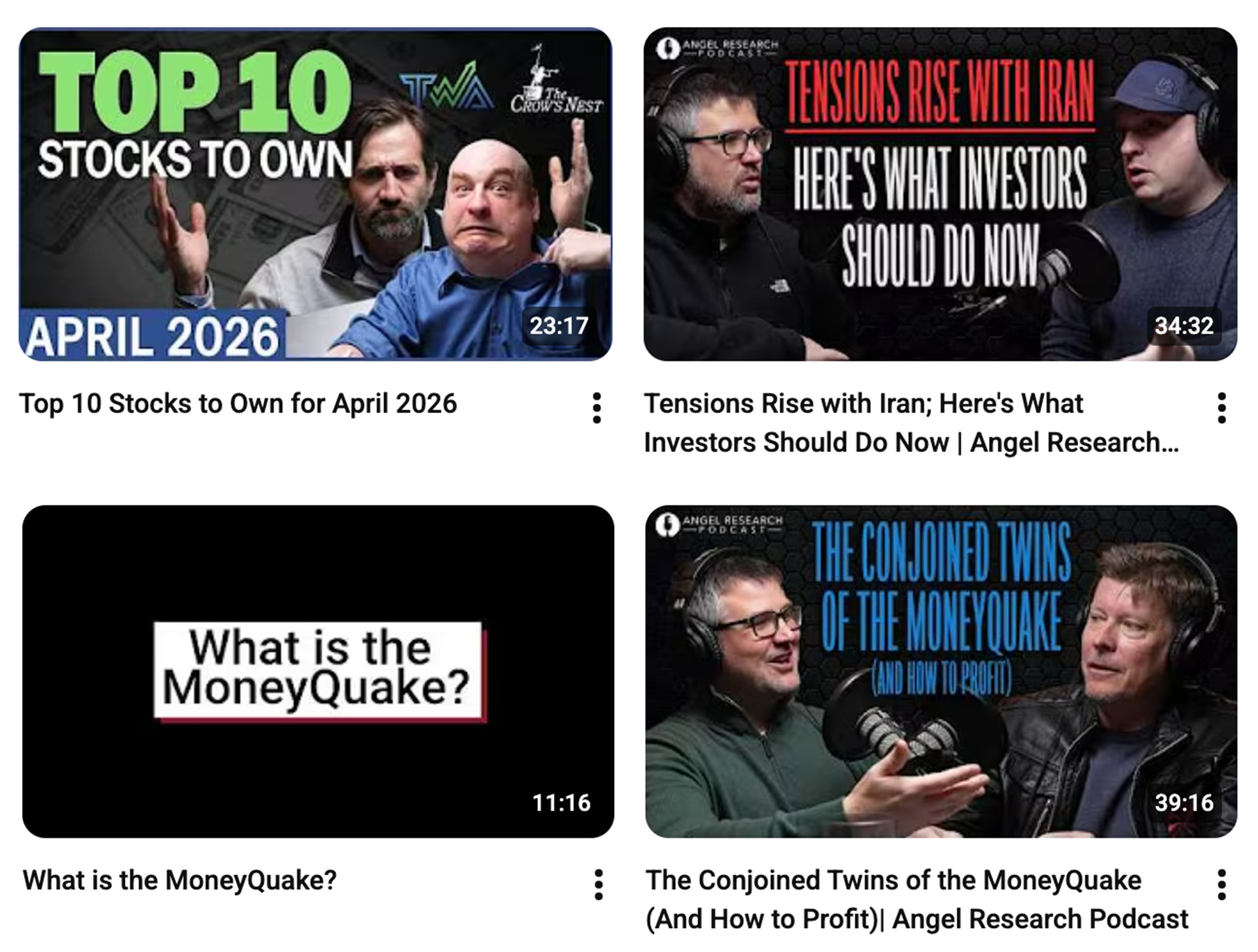 Youtube Thumbnails 04012026