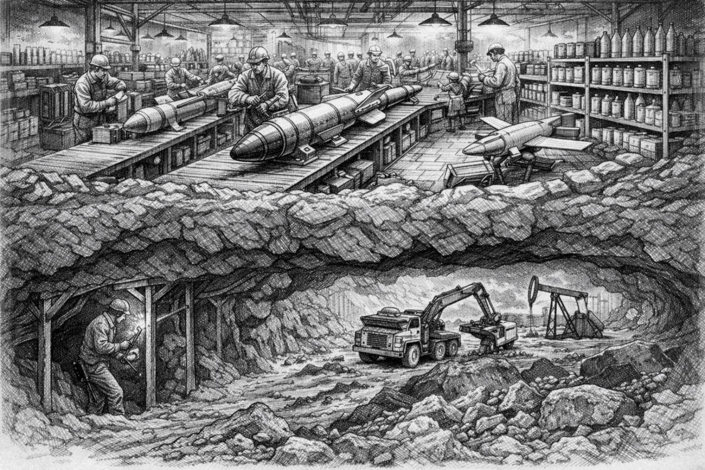 The Rearmament Trade Starts Beneath the Factory Floor