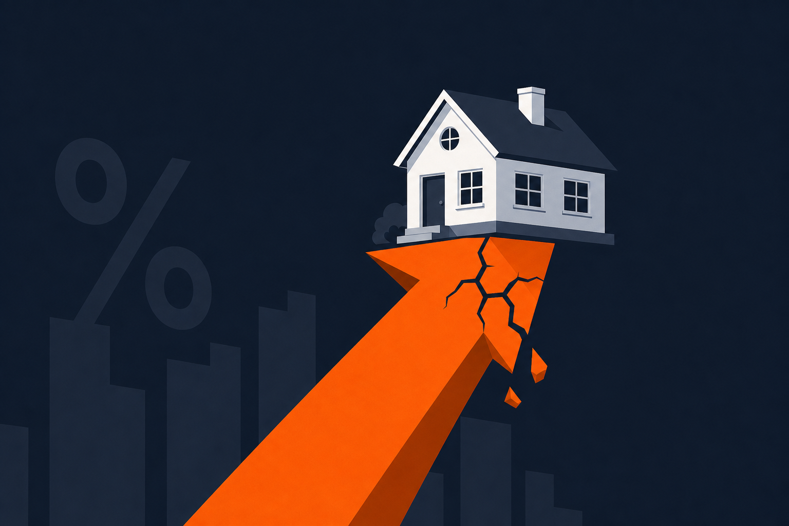 The Rate-Hike Scare Has a First Victim — and It Builds Houses