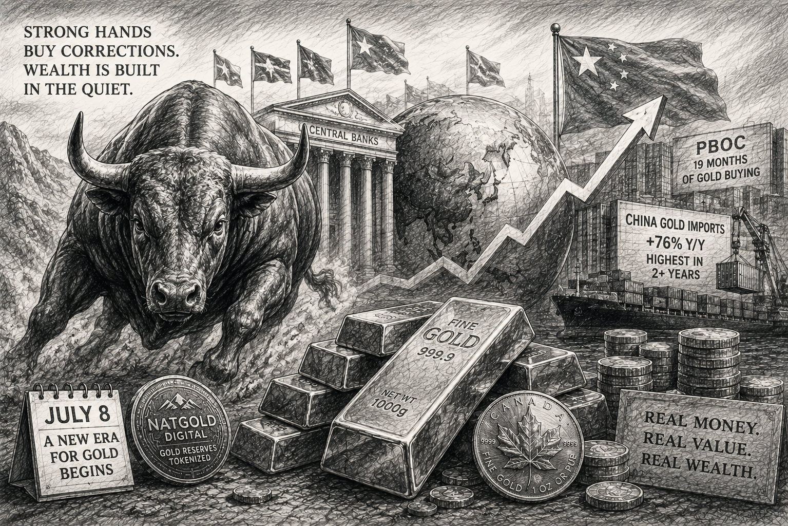 Strong Hands Are Buying the Gold Dip