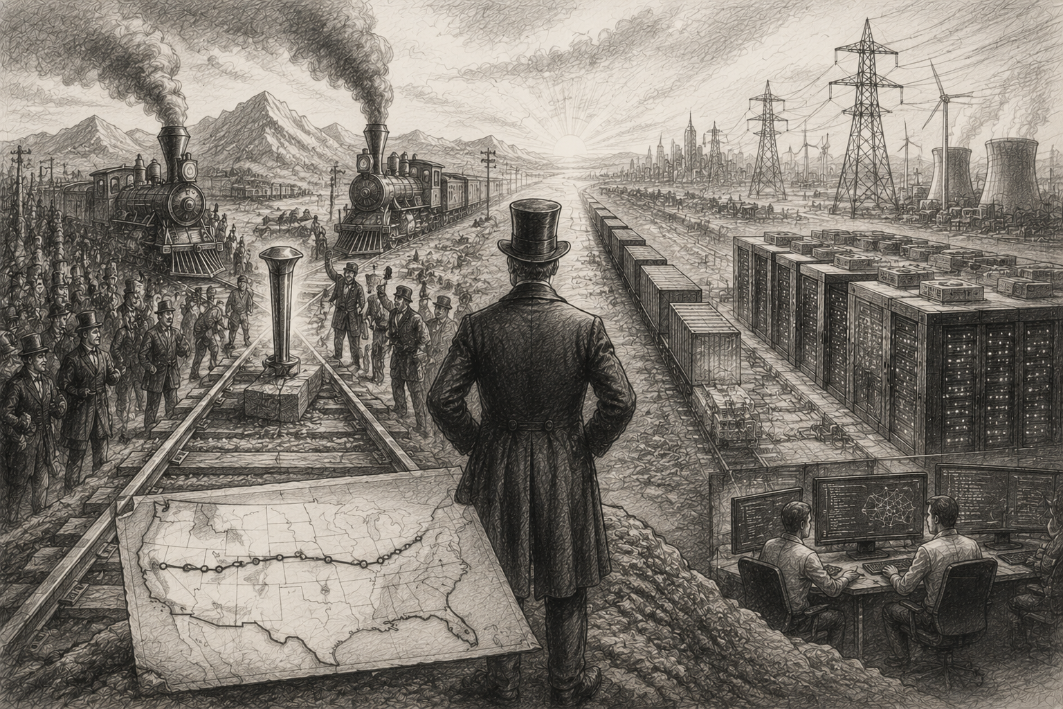 The Transcontinental Railroad: The Critics Saw Roads to Nowhere — America Built a National Market