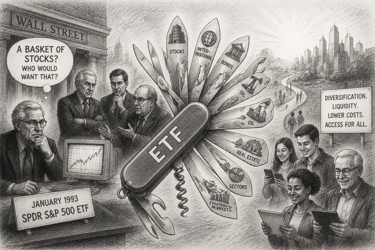 ETFs: The Cynics Saw a Gimmick... Investors Gained One of the Greatest Wealth-Building Tools Ever Created