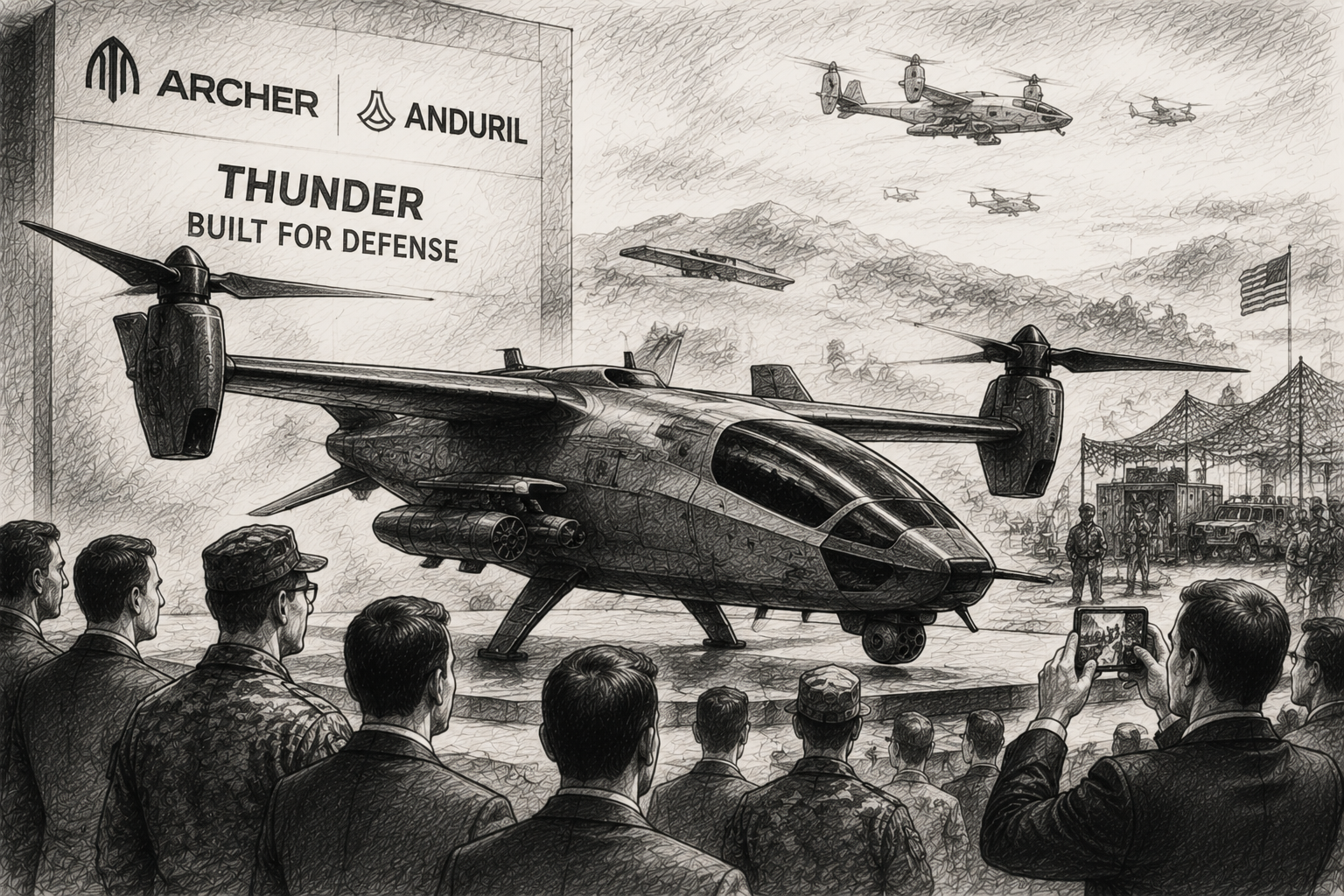An eVTOL Attack Aircraft and a 20% Stock Surge