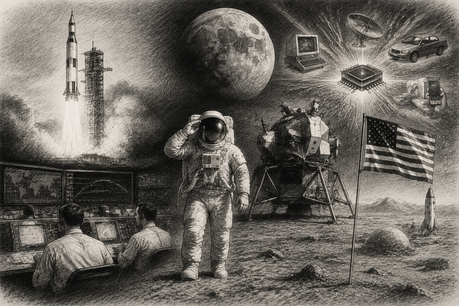 The Apollo Program: The Critics Saw an Expensive Moonshot. America Built Technological Capability.