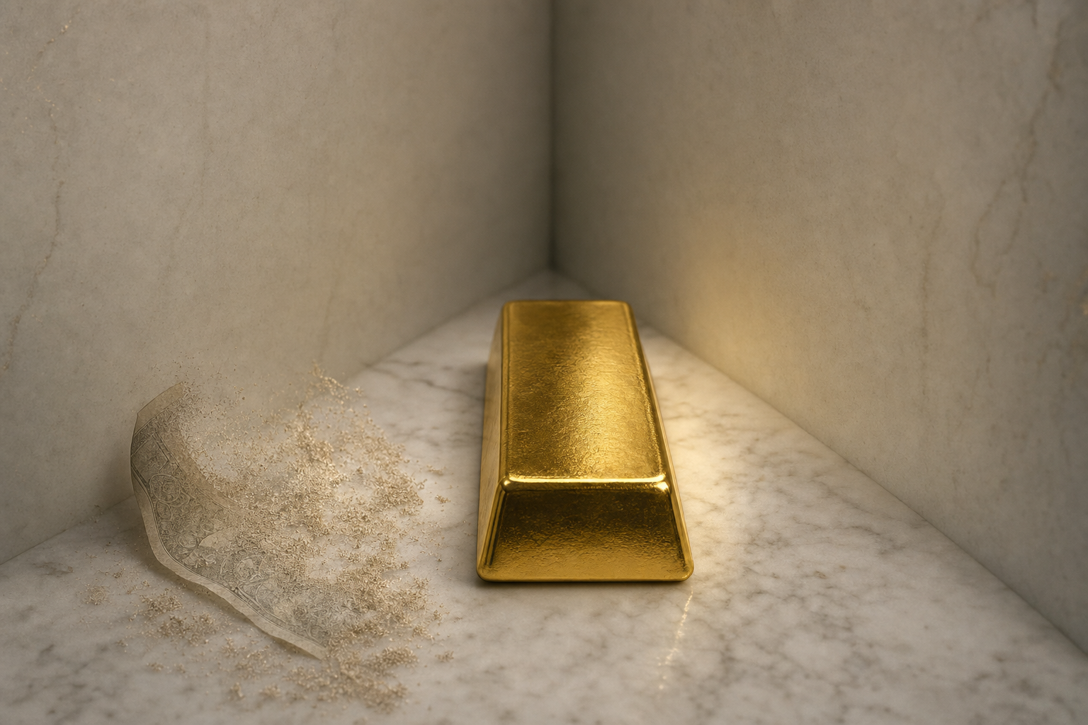Nobody Is Pricing a Cut. Gold Doesn't Care.