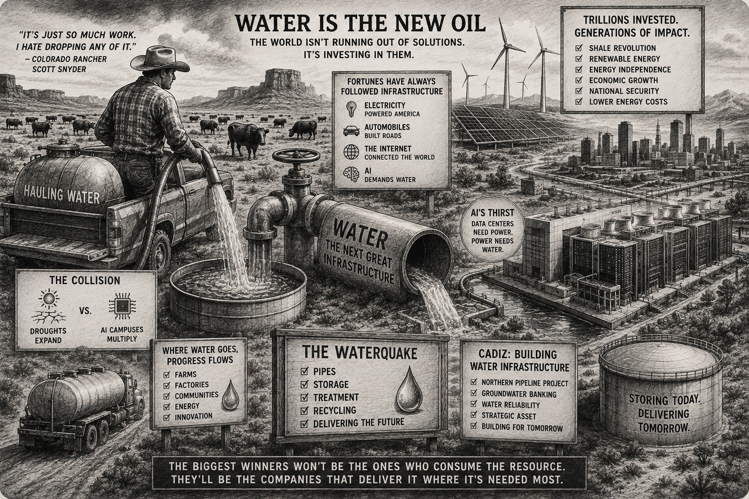 The Coming WaterQuake: Why America's Next Great Crisis Could Be Measured in Drops, Not Barrels