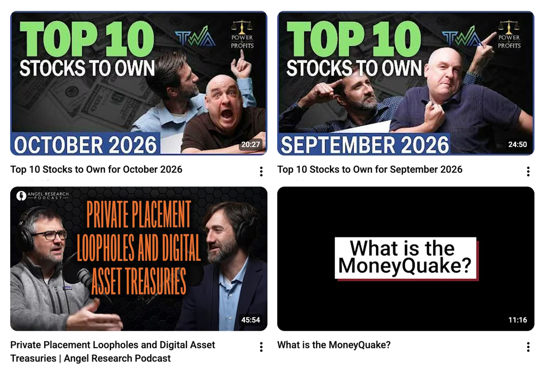 Youtube Thumbnails 10052026